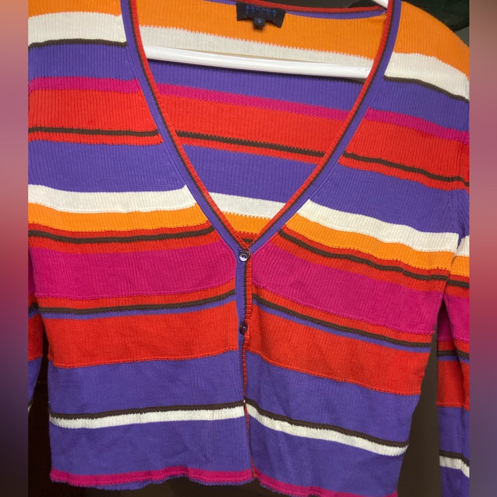 Escada cropped button-up - Picture 9 of 10